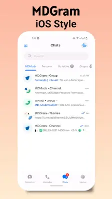 MDGram Messenger android App screenshot 2