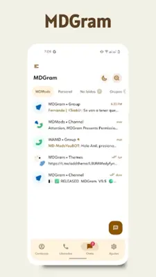 MDGram Messenger android App screenshot 4